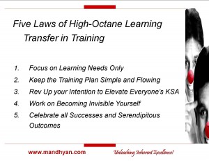 Five Laws of Learning Transfer
